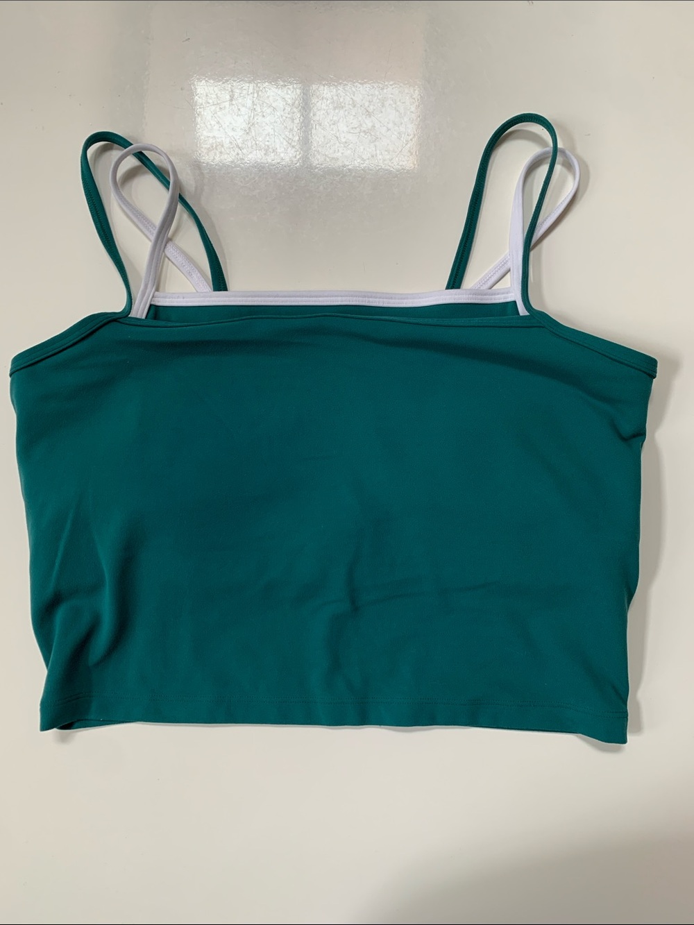 [L] A&F YPB Double-Strap workout Top